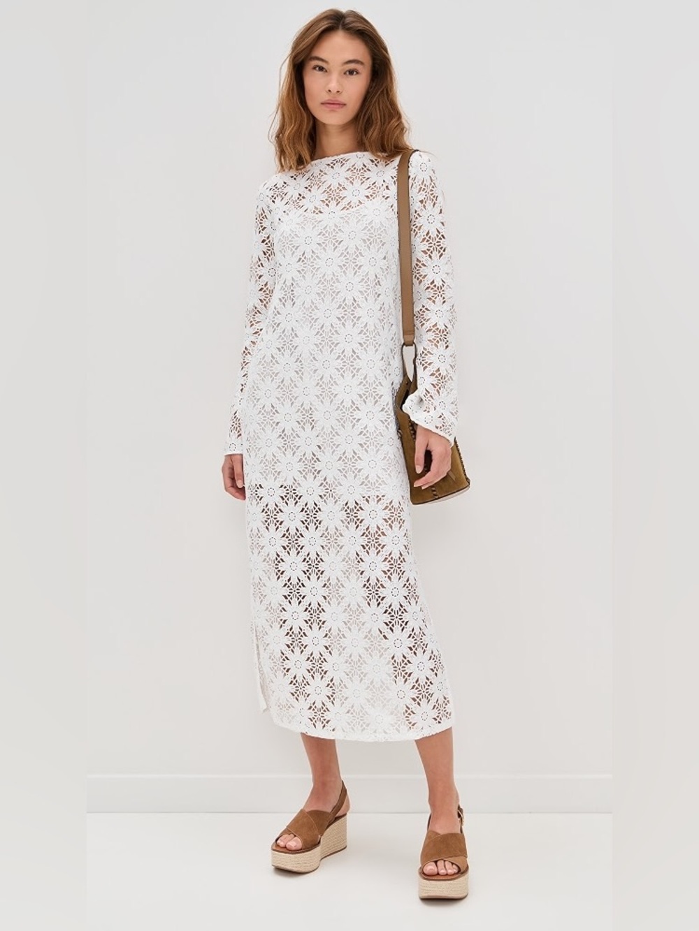 Hill House Eliza dress - White. Worn once. Size XS